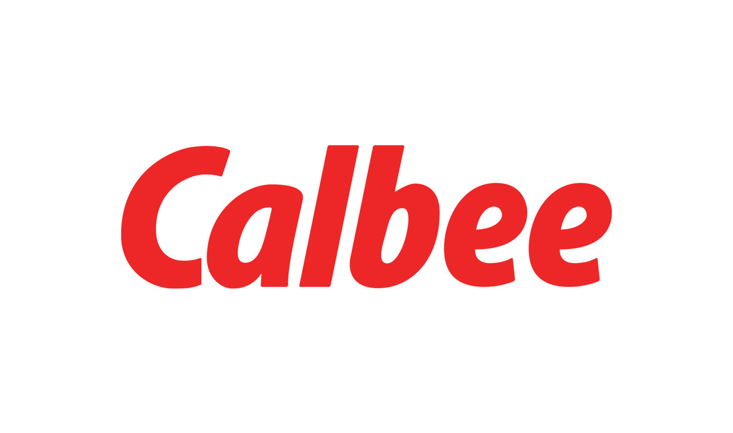 The logo for Calbee.